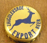 Пробка пивная Жигулевское экспорт. металл. zhugulevskoe export beer