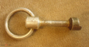 Ключ от замка трубчатый, аллюминий.