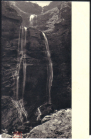 Открытка Китай 1980-е Тройной водопад. Three-fold Waterfall La Cascade a Trois Chutes чистая