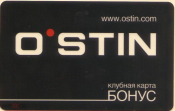 Пластиковая дисконтная карта OSTIN