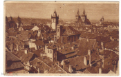 Открытка Чехословакия. Крыши старого города Прага
