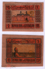 Азербайджан 1920-21 г. 2 руб и 60 коп чист