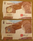 Билет в Храм в Карнаке / Karnak temple Египет 2013 год