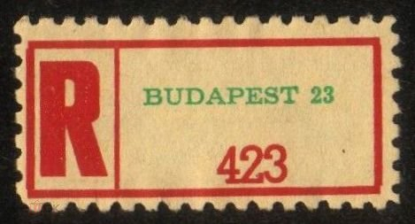 Непочтоавя доплатная марка Будапешт 23 №423