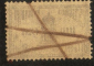 Непочтовая марка 1887 Марка судебных пошлин и сбора с бумаги 1 рубль - вид 1