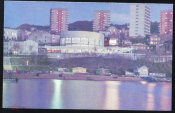 Открытка СССР 1973 г. Из набора Владивосток. Кинотеатр Океан фото. Ю. Муравина чистая