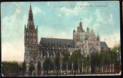 Открытка Нидерланды 190-е г. Хертогенбос Собор святого Иоанна