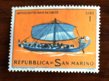 Сан-Марино 1963 Грузовое Судно Египет Sc#540 MNH