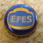 Пробка кронен Пиво EFES синяя