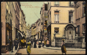 Открытка Бельгия Брюссель 1930-е . старинная, редкая, цветная, чистая