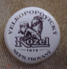 Пробка от пива Kozel (Velkopopovicky Kozel) нефильтрованный