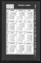 Календарик карманный. Рапан, раковина Hexaplex Duplex. 1990 г. фото Н.Ф. Маркова - вид 1