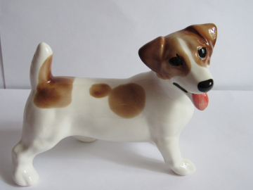 Джек- рассел собака ,авторская керамика,Вербилки