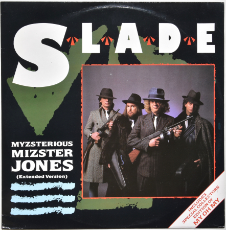 Slade "Myzsterious Mizster Jones" 1985 Maxi Single U.K.  