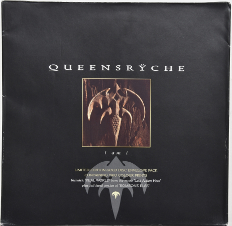 Queensryche "I Am I" 1994 Maxi Single Limited Edition Gold Vinyl  