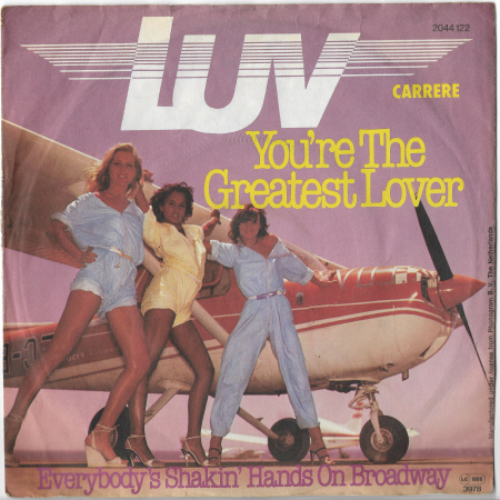 Luv "You're The Greatest Lover" 1978 Single 