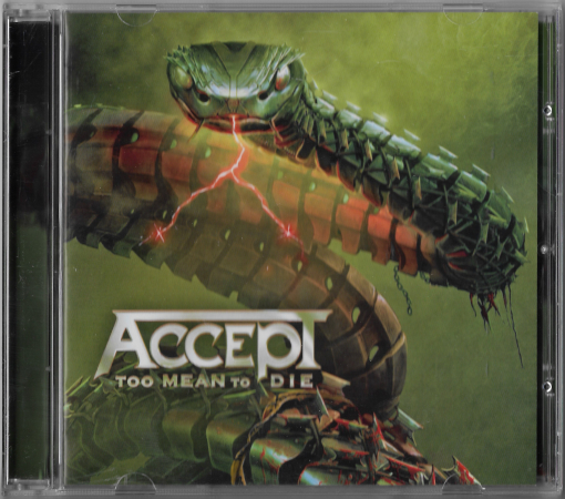 Accept "Too Mean To Die" 2021 CD  