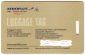 Бонусная карта Aeroflot Bonus Gold Luggage Tag багаж - вид 1