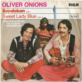 Oliver Onions "Sandokan" 1976 Single  