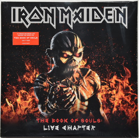 Iron Maiden "The Book Of Souls - Live Chappter" 2017 3Lp  