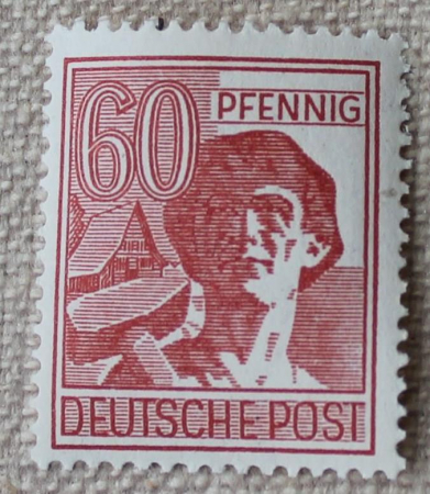 Германия 1948 Рабочий Sc# 571 MNH
