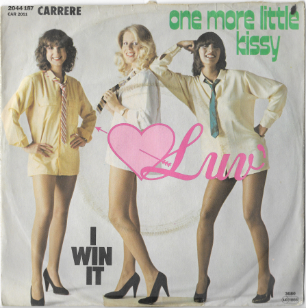 Luv "One More Little Kissy" 1980 Single  