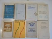 8 книг пособие учебник сборник задач задачник для школьников алгебра математика вступительные СССР