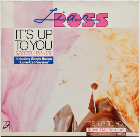 Lian Ross "It's Up To You" 1986 Maxi Single  