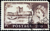Великобритания 1959 год . Архитектура . Замок Каррикфергус . Каталог 1,10 €. (5)