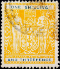 Новая Зеландия 1956 год . Герб . Каталог 3,75 £ .