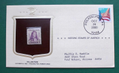 Исторические марки США оригинальный конверт Филвыставка Уильям Пенн