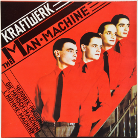 Kraftwerk "The Man Machine" 1978/2011 Lp Red Vinyl  