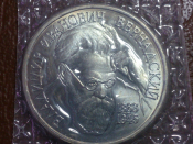 1 рубль 1993 год Вернадский В.И. в запайке, UNC, Оригинал;    _148_