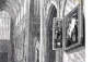 Интерьер Антверпенского собора  1838  William Henry Bartlett, J. Woods  10 х 14,3 см  Лист 13,5 х 17,5 см - вид 3
