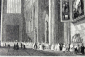 Интерьер Антверпенского собора  1838  William Henry Bartlett, J. Woods  10 х 14,3 см  Лист 13,5 х 17,5 см - вид 4