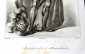 Рудольф II гравюра Леметра, Вернье и Лафона  9 х 13,7 см  Лист 11,8 х 19,6 см - вид 1