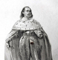 Фридрих IV гравюра Леметра, Вернье и Ладерера 8,8 х 13,7 см  Лист 12,2 х 20,2 см - вид 2