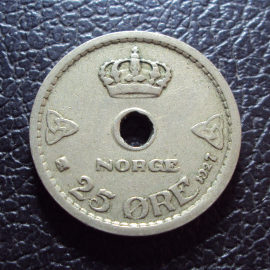 Норвегия 25 эре 1927 год.