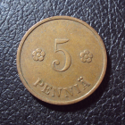 Финляндия 5 пенни 1939 год.