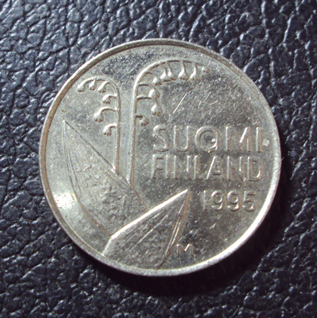 Финляндия 10 пенни 1995 год.