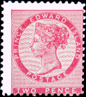 Остров принца Эдварда 1868 год . Королева Виктория , 2 p . Каталог 95 £ .