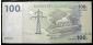Банкнота Конго 100 франков 2007 год. XF - вид 1