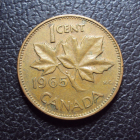 Канада 1 цент 1965 год.