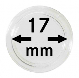 Lindner. Капсулы для монет 17,0 мм (10 шт.)