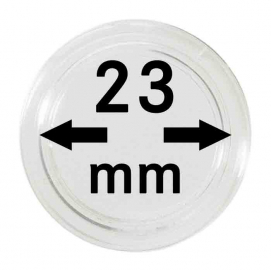 Lindner. Капсулы для монет 23,0 мм (10 шт.)
