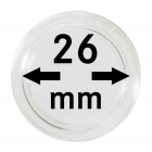 Lindner. Капсулы для монет 26,0 мм (10 шт.)
