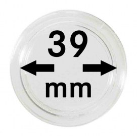 Lindner. Капсулы для монет 39,0 мм (10 шт.)