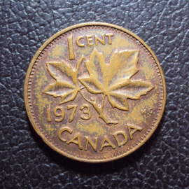 Канада 1 цент 1973 год.