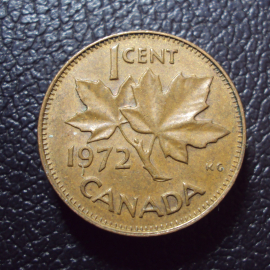 Канада 1 цент 1972 год.