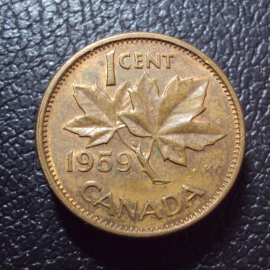 Канада 1 цент 1959 год.